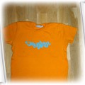 pomarańczowa koszulka 152cm