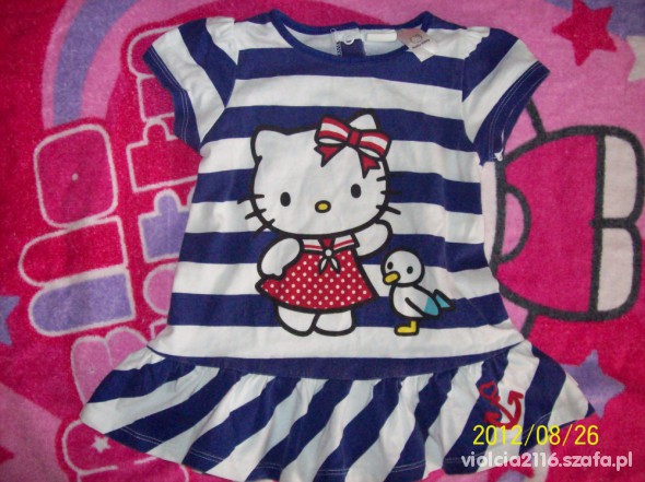 Tuniczka hello kitty 74 h&m