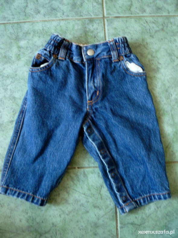 jeansowe spodnie GAP