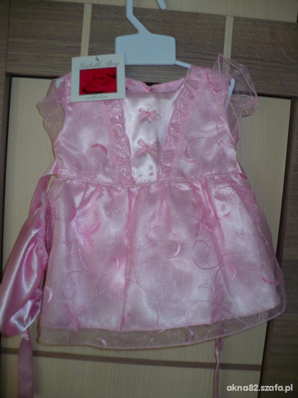 Różowa sukienka dla księżniczki