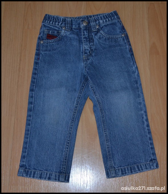 LINDEX Jeansy dla smyka 86cm