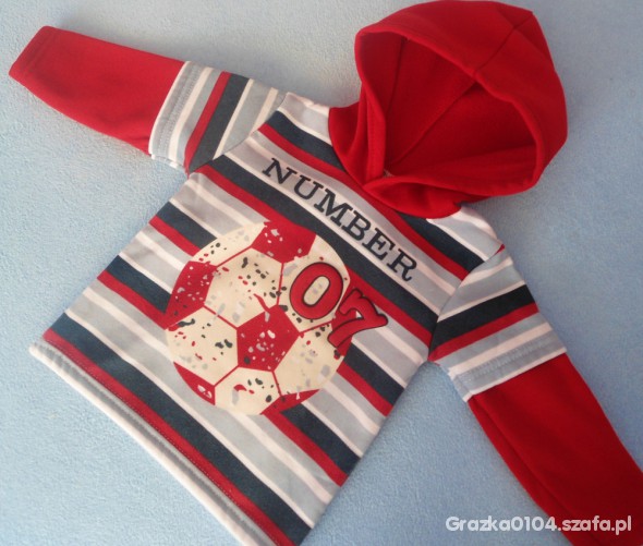 Bluza na cienkim polarku 74