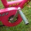 rowerek różowy dla 34 latki z bocznymi kółkami
