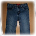 Jeansowe z aplikacją