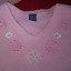 bluza polarowa różowa hafty