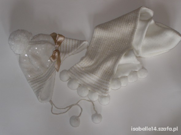 86 92 WÓJCIK MÓJ BŁYSZCZĄCY SKARB CZAPKA SZALIK