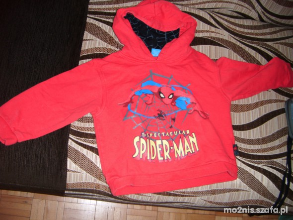 Bluza ze Spidermanem 92 cm