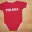 CZERWONE BODY POLSKA 92 98 CM
