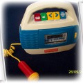 magnetofon mikrogon nagrywarka fisher price