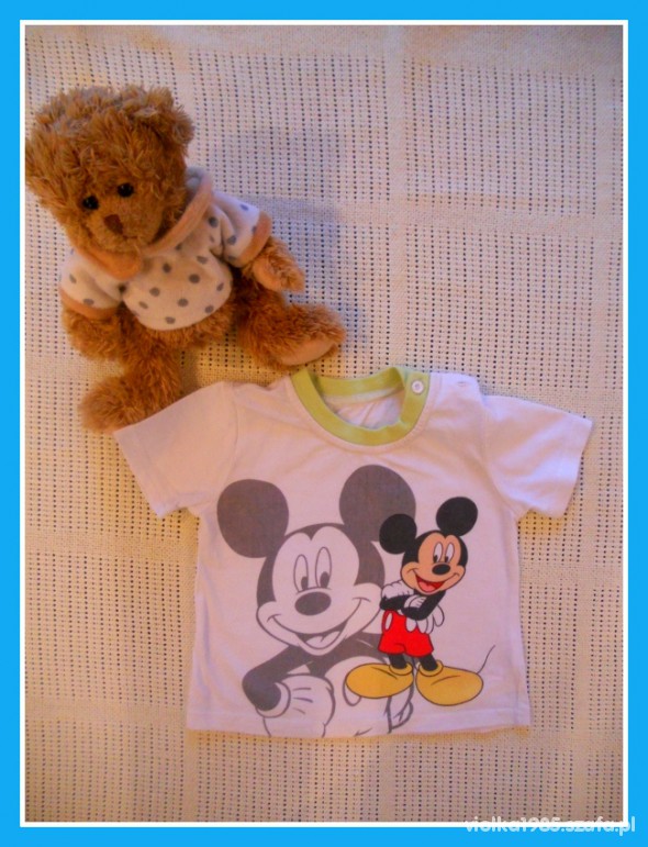 T shirt bluzka George Disney Myszka Miki 74 cm