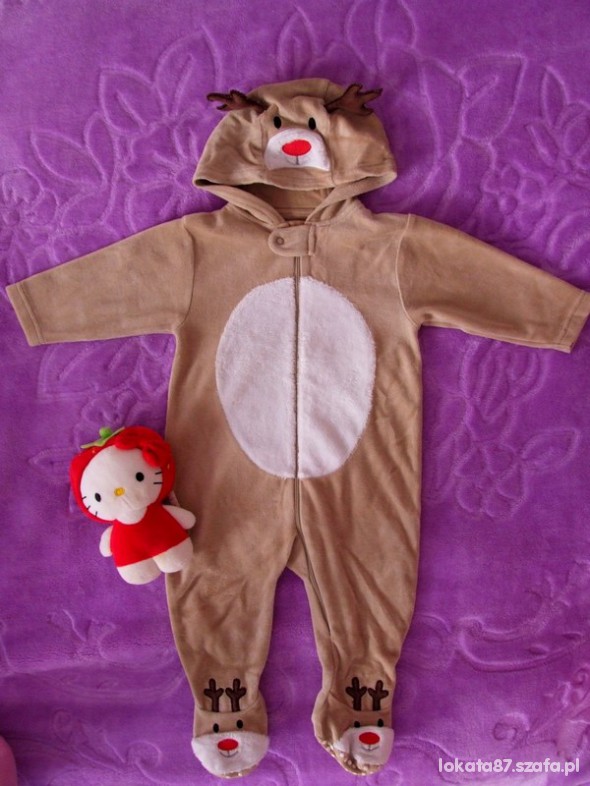 Polarkowy kombinezon Renifer rozmiar 74