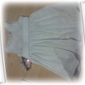 nowa biala sukienka na chrzciny komunie