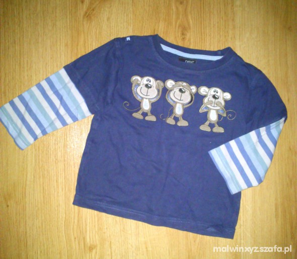 Bluzeczka z małpkami 2w1