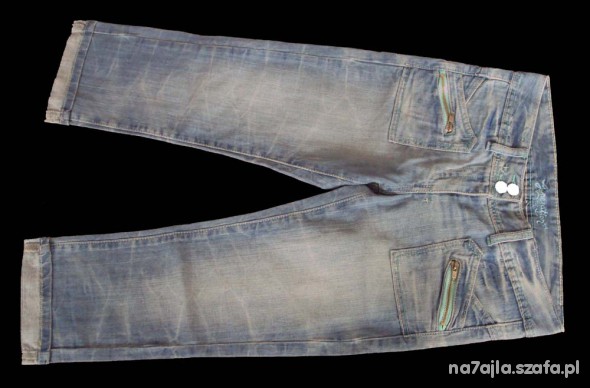 158 cm NEW LOOK jeansy rybaczki