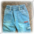 Spodnie jeansy 68