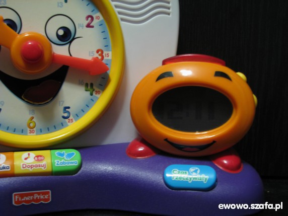 Zegar Fisher Price Język Polski