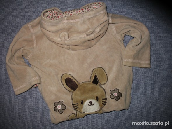 fajna h&m z króliczkiem 74 cm