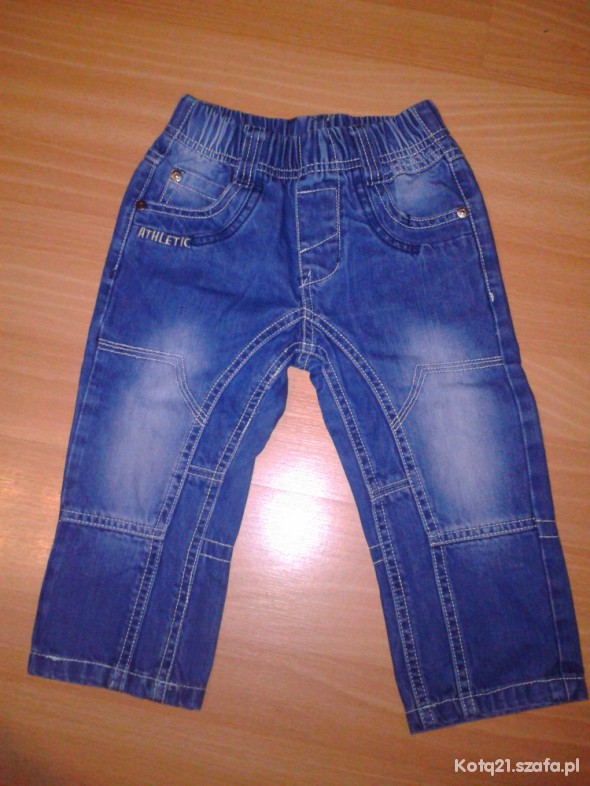 jeansy rozm ok 92