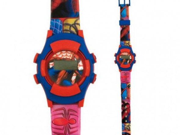 Zegarek na rękę LCD Spiderman Disney