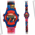 Zegarek na rękę LCD Spiderman Disney
