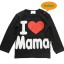 Bluzka I love MAMA PAPA bluzeczka