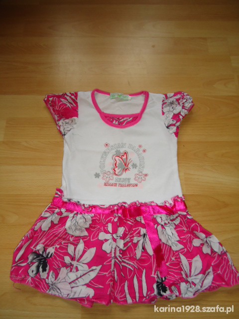 Zestaw ciuszków na lato 86 92