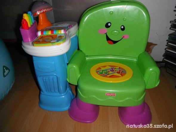 krzesełko uczydełko fisher price