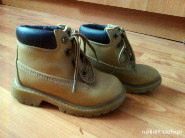 Trapery a la Timberland roz 25 wkładka 15 5cm