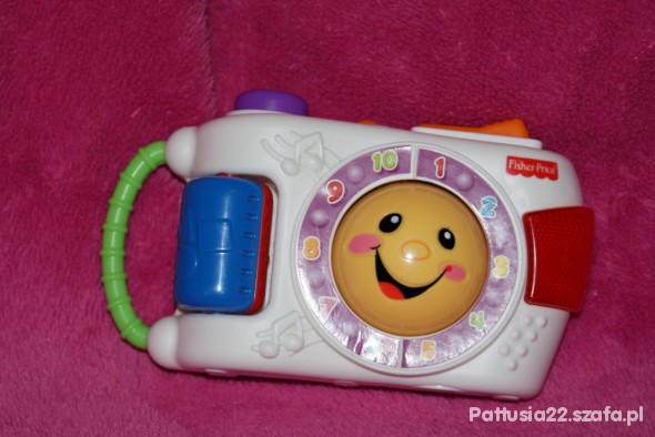 Gadający aparat fotograficzny fisher price POLSKI