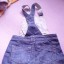 sukieneczka mini jeans