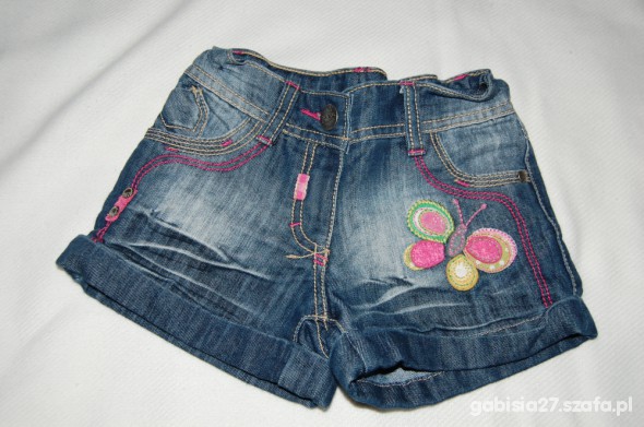 NEXT śliczne dzinsowe motylek 110