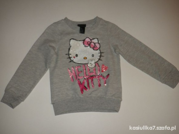 h&m bluza Hello Kitty 98 104