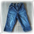 ocieplane jeansy H&M