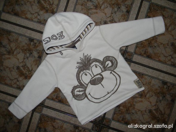 Bluza NEXT a małpką 80 86