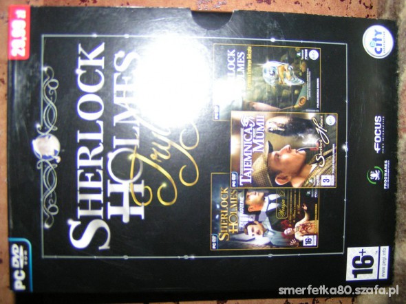 GRA PC DVD SHERLOCK HOLMS