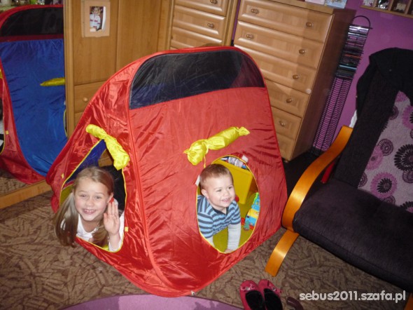 namiot domek dla dzieci samorozkladajacy