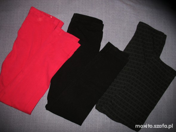 2 szt legginsy h&m 1 sanrio 7 8 lat 128 cm