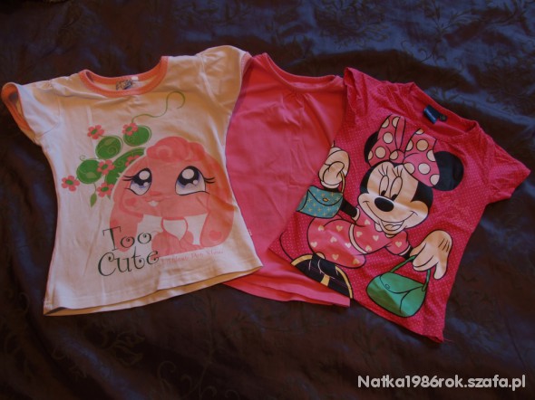 Koszulki Disney 3 4 L