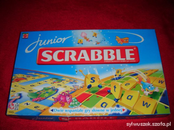 Gra scrabble junior