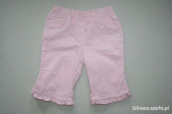 Modne różowe spodnie NEXT 0 do 3 m