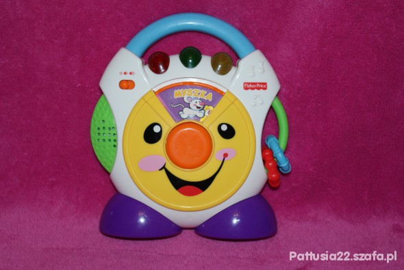 GRAJĄCY UCZĄCY FISHER PRICE RADYJKO PO POLSKU