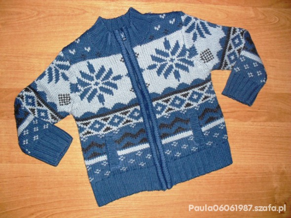 Cherokee ciepły sweterek 104
