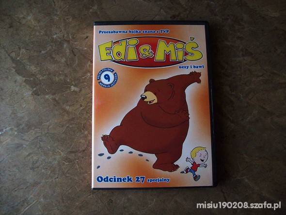 EDI&MIŚ uczy i bawi DVD VCD JAK NOWE