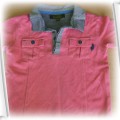Super koszulka polo różowa 4 lub 5 latek