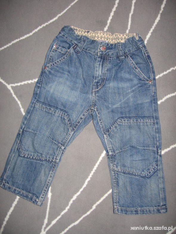 chłopięce spodnie jeansy H&M 92