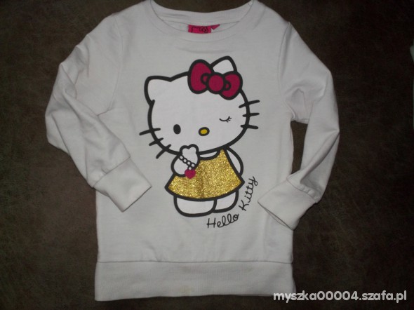 BLUZA TUNIKA HELLO KITTY 104CM