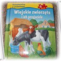 Książeczka z puzzlami Wiejskie Zwierzęta