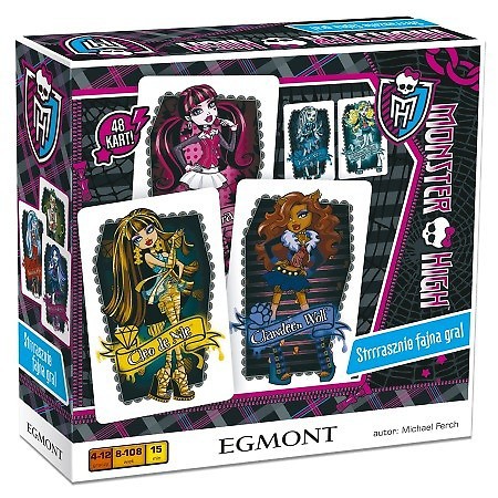 MONSTER HIGH GRA KARCIANA