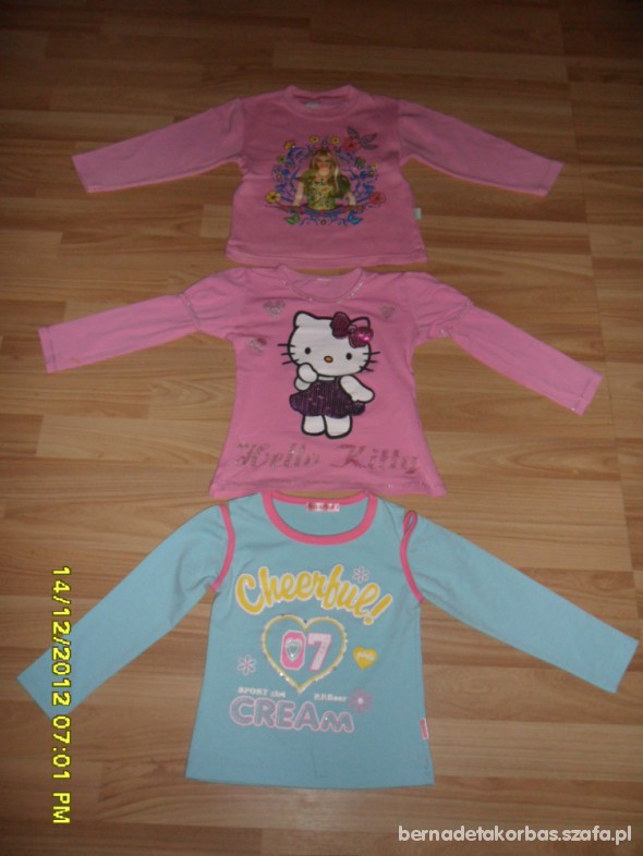 KOLOROWE BLUZECZKI 104