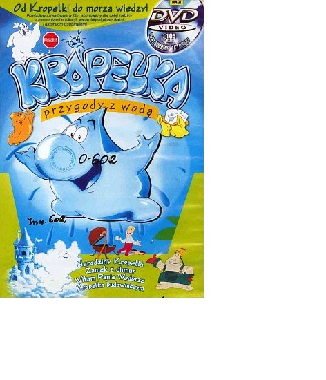 bajka DVD Kropelka przygody z wodą